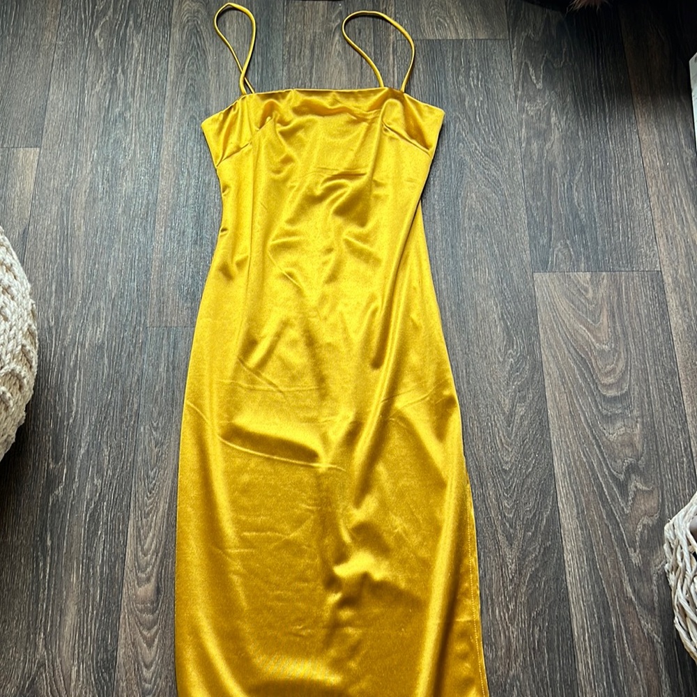 Gold Dress